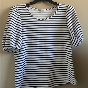 Brand new black and whit shirt